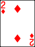 2 of diamonds