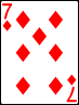 7 of diamonds