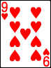 9 of hearts